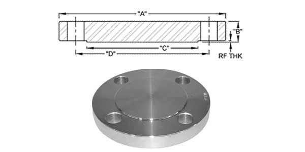 blind-flange-dimensions